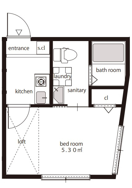 フォレストタウンＨの間取り