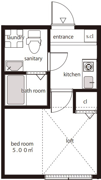 フォレストタウンＨの間取り
