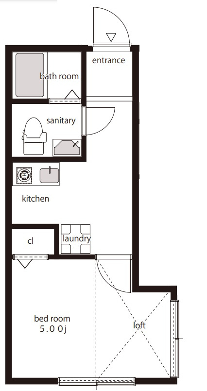 フォレストタウンＨの間取り