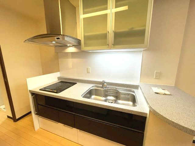 マスターズレジデンス道頓堀Ⅱのキッチン|イメージとして同マンション他部屋の写真を表示しています