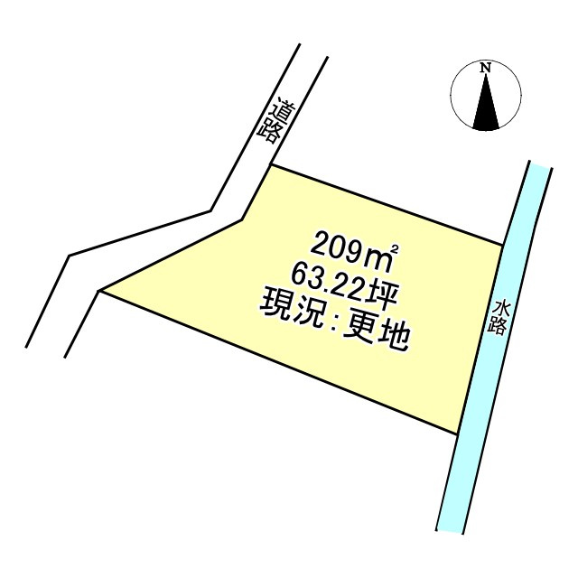 西条市氷見乙1770-2　売土地の土地図