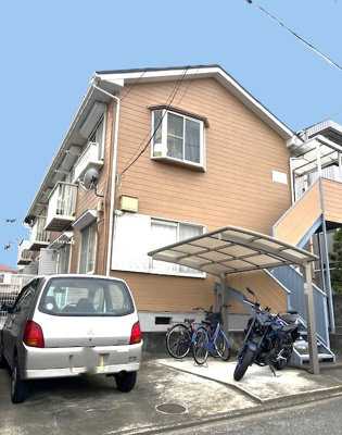 【外観】 | ハイツヤマザキ | 頼もしい軽量鉄骨物件