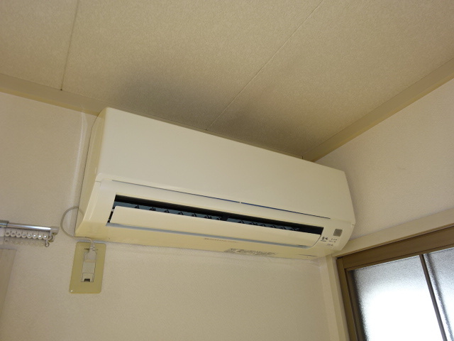 倉敷市神田３丁目のアパートの内装|エアコン