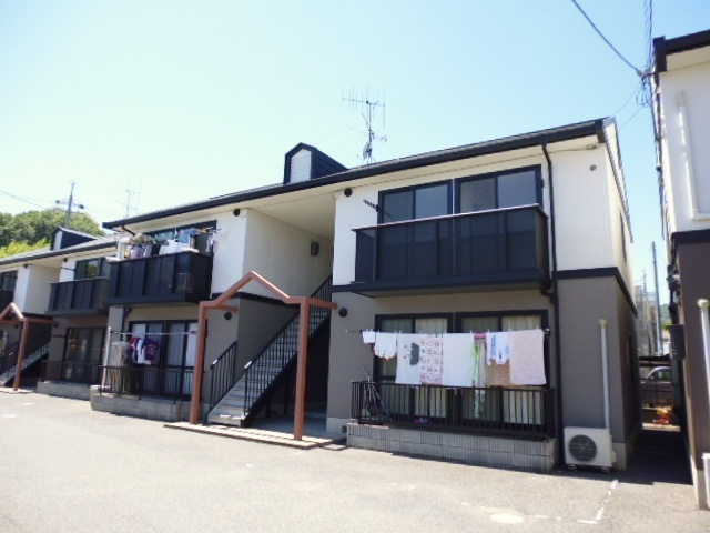 倉敷市児島柳田町のアパートの外観