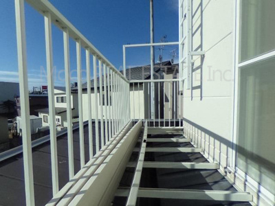 【バルコニー】 | 網走市台町中古住宅