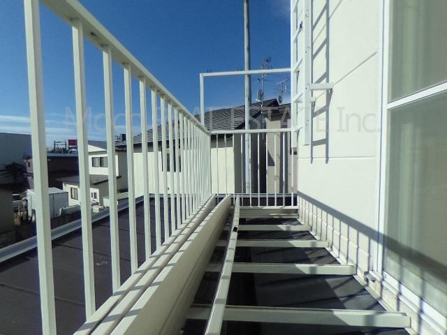 【バルコニー】 | 網走市台町中古住宅