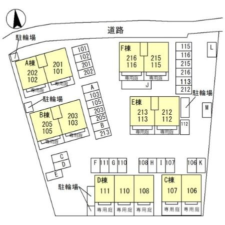 【区画図】 | シンフォニータウンⅠ　Ｂ棟