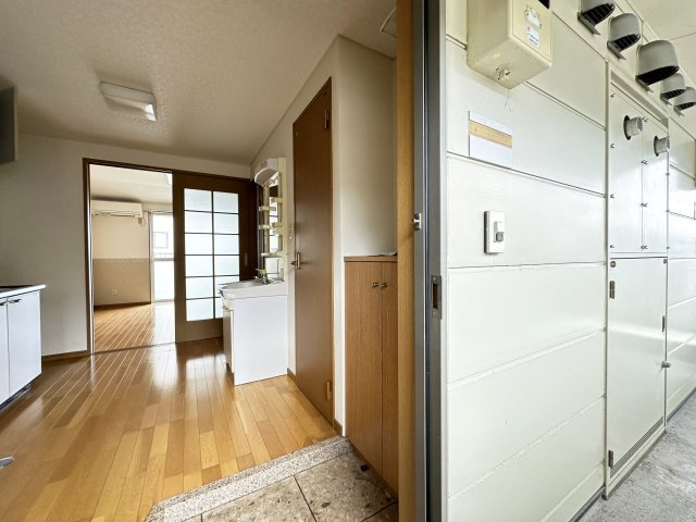 ハイツ森本Ⅱの玄関