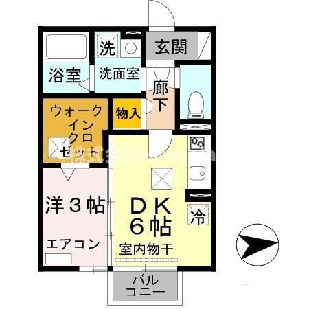 モナリエａｎの間取り