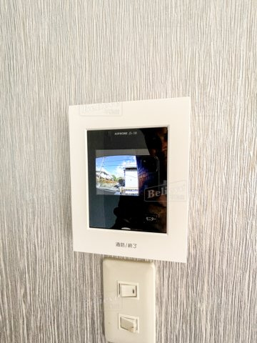 野中町住宅のセキュリティ|TVモニター付きで安心です☆