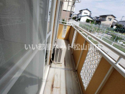 【バルコニー】 | ベルメゾンおち　B棟