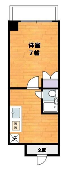 【間取り】 | ASKコーポ鳥取第一