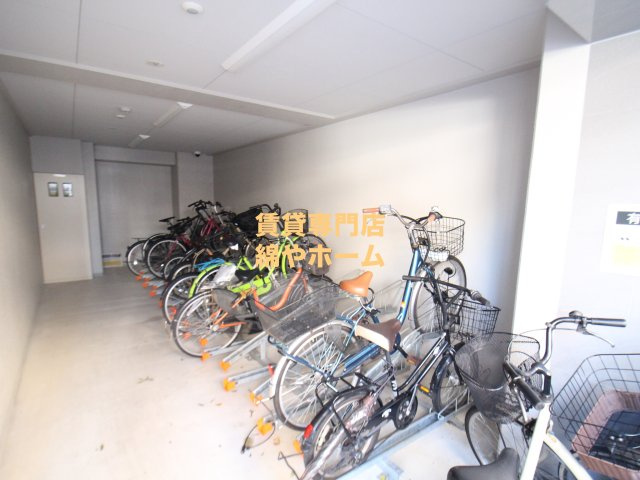 ノエラニー岸里のその他共用部分|駐輪場です