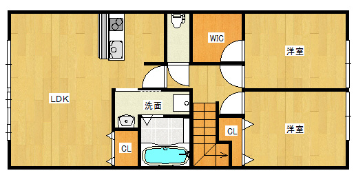 アレンデールの間取り