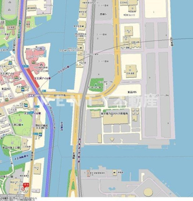 【地図】 | プレール天王洲アイル弐番館