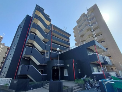 【外観】 | ロイヤルハイツ吉岡Ａ | ★事務所可★ペット可★駅徒歩3分★3口コンロ★都市ガス★