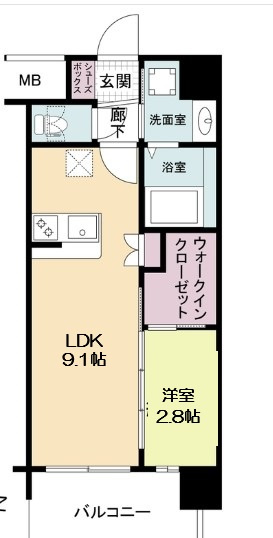 【間取り】 | セレニテ東三国ミラク