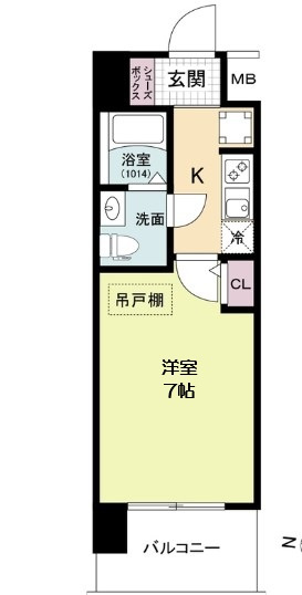 【間取り】 | セレニテ東三国ミラク