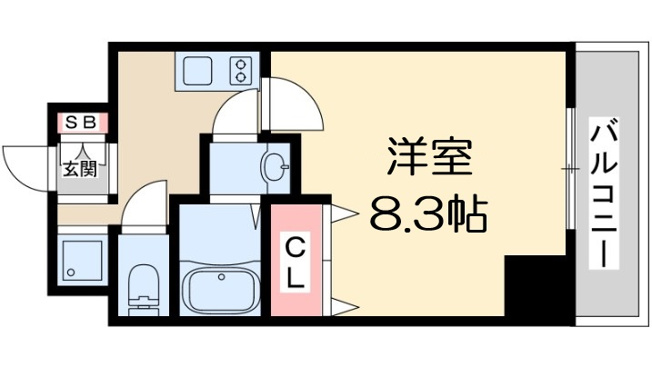 【間取り】 | MELDIA CREST TAPP 新大阪 WEST