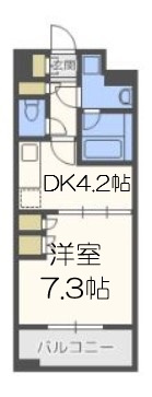 【間取り】 | ポートヴィラ靭公園