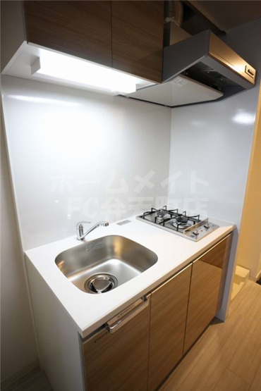 【キッチン】 | プレサンスOSAKA DOMECITYビーツ | 2口ガスコンロキッチン