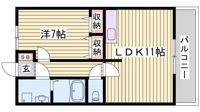パストラルメゾン・グランの間取り