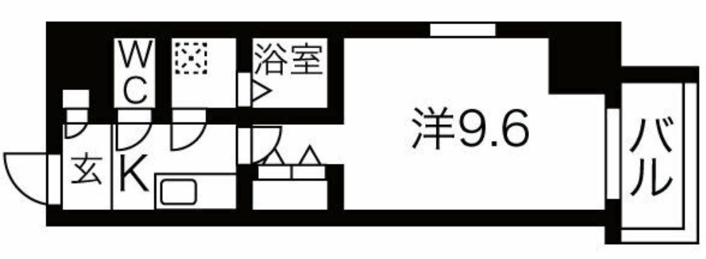 メイクス上前津Ⅱの間取り
