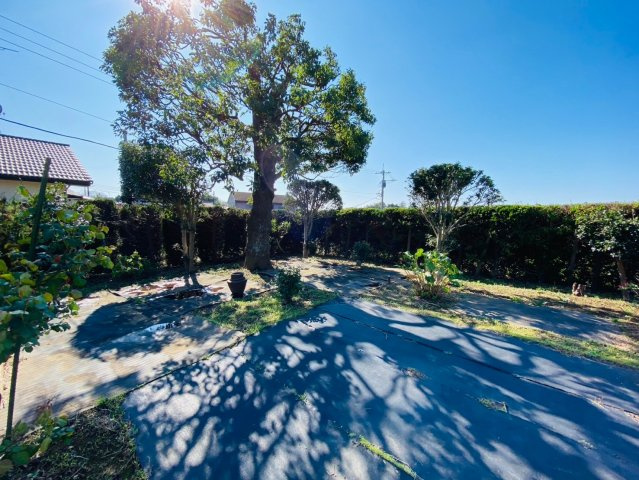 八街い　中古戸建の庭