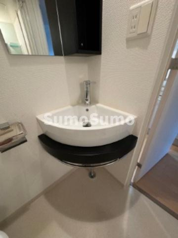 大阪市浪速区元町１丁目の賃貸マンションの洗面所