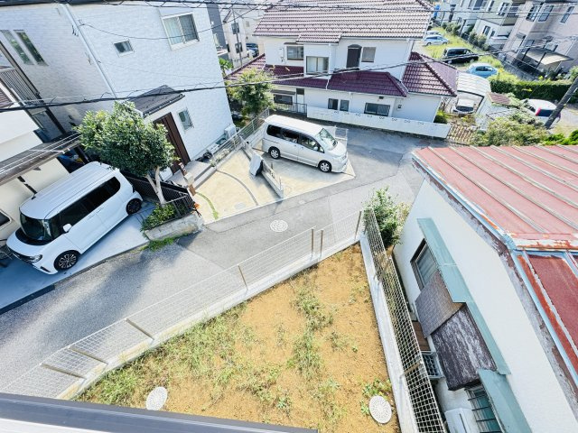 柏市増尾７丁目新築戸建【土小学校：10分】の展望|バルコニーより道路側眺望