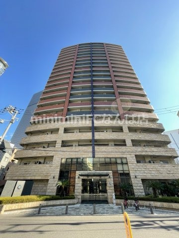 カスタリアタワー肥後橋の外観|お問合せはミニミニなんば店へお問合せ下さい。06-6633-2100へ！