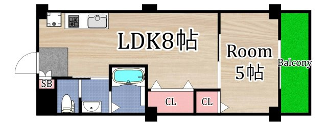 【間取り】 | ロイヤルハイム八芳園