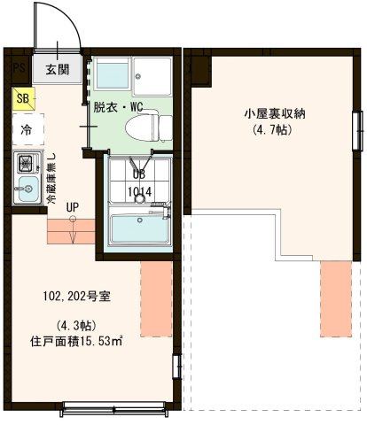 【間取り】 | クレスト西新井