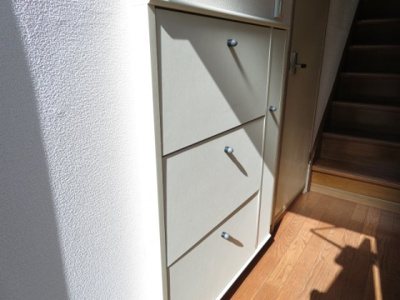 【玄関】 | アップルガーデンC | シューズボックス