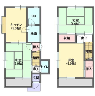 【間取り】 | アップルガーデンC
