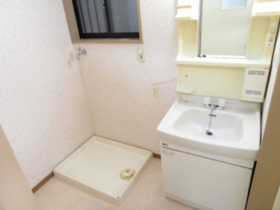 【洗面所】 | アップルガーデンC | 洗面化粧台