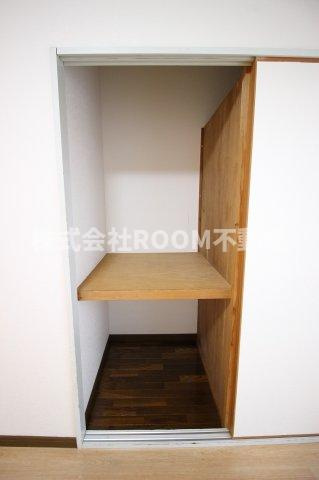 サンライズ東郷Ⅱの収納|たっぷりとした収納スペースです