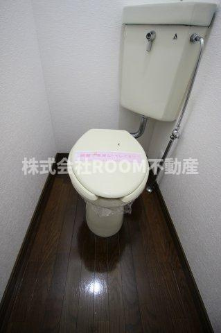 サンライズ東郷Ⅱのトイレ|シンプルで使いやすいトイレです