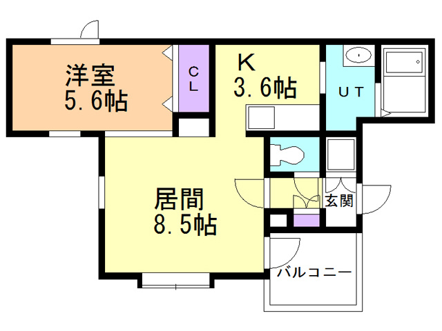 コンコルディアの間取り