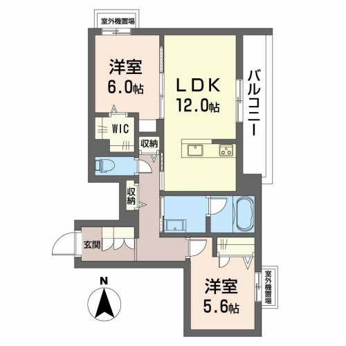シャーメゾン　グランド　ビュイソンの間取り