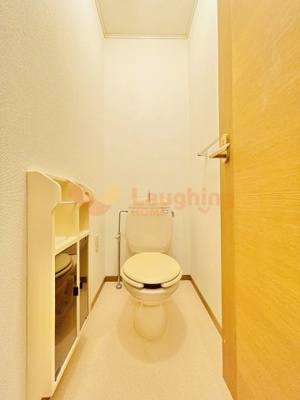 【トイレ】 | クレール津福1 | 清潔感のあるトイレです