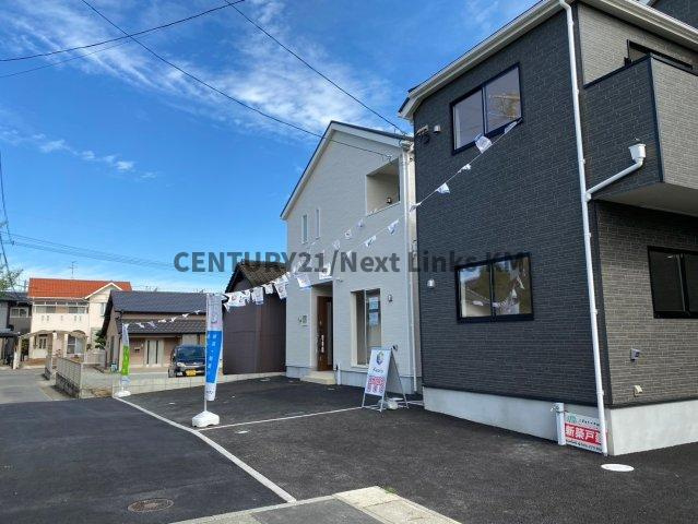 クレイドルガーデン／東区若葉第３／2号棟の前面道路含む現地写真|東区/若葉第3　2号棟　外観・内装設備などをご確認ください♪