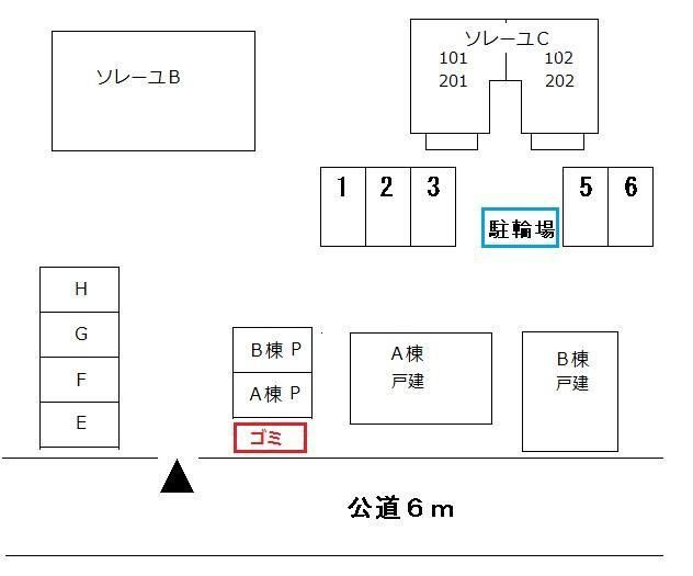 ソレーユ　Ｃ棟 の区画図