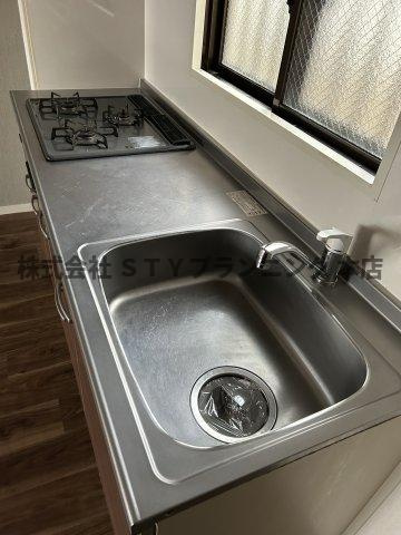 仲介手数料０円！山伝マンションのキッチン