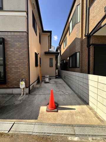 大庄北中古戸建の外観パース|駐車場