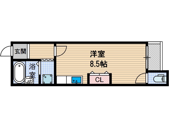 【間取り】 | 大門ハイツ