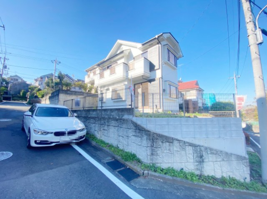 祝：成約済み　八王子市　元八王子町　中古戸建の前面道路含む現地写真|～仲介手数料無料☆八王子ひなた不動産～八王子市元八王子町　中古戸建