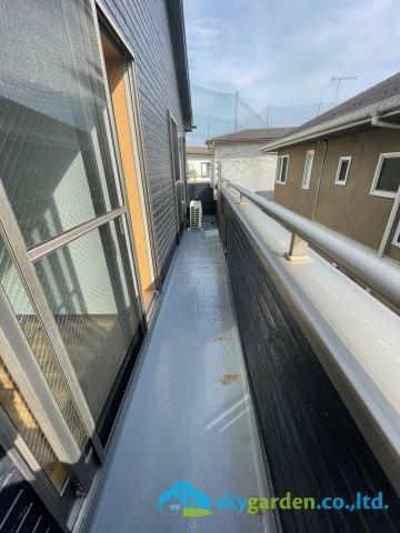 平塚市大神　中古戸建のバルコニー