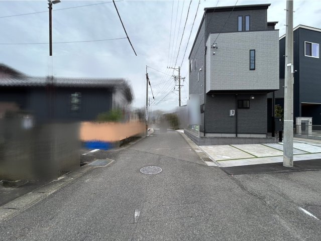 戸建　一宮市今伊勢町宮後　全4区画分譲の前面道路含む現地写真|■前面道路　
■ヤマダ不動産　株式会社リライフ　一宮店