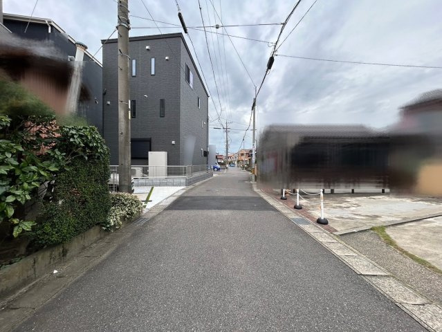 戸建　一宮市今伊勢町宮後　全4区画分譲の前面道路含む現地写真|■前面道路　
■ヤマダ不動産　株式会社リライフ　一宮店